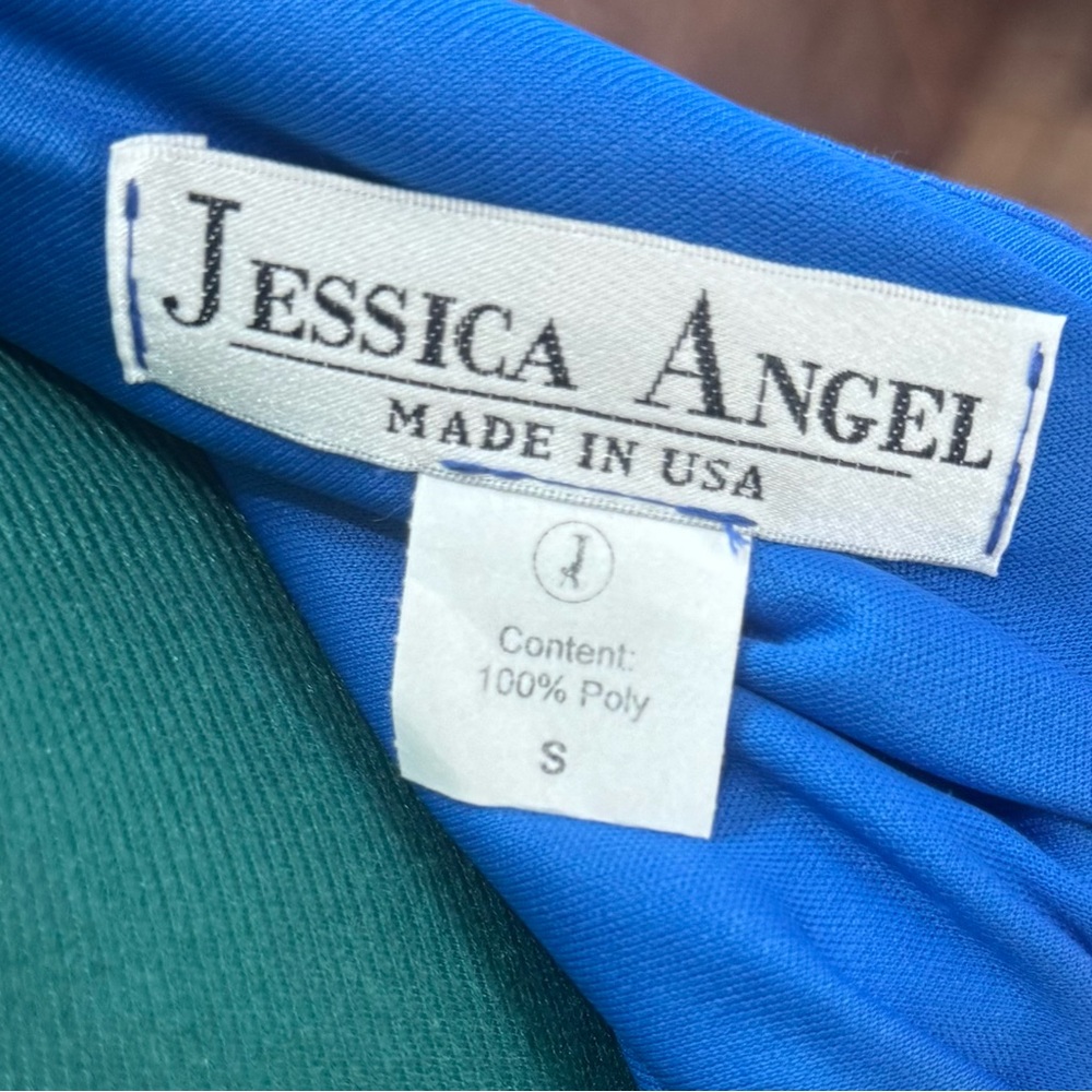 Halter Neck Royal Blue Dress - Picture 3 of 4